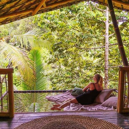 Villa Eco Bamboo Island Bali - Bamboo House #4 Selat Exterior foto