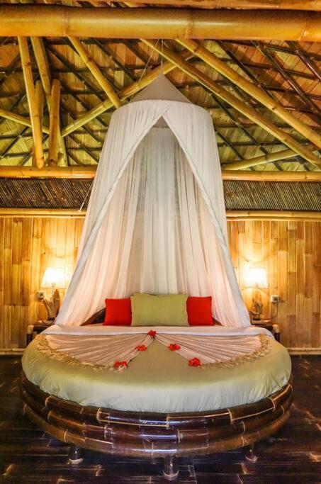 Villa Eco Bamboo Island Bali - Bamboo House #4 Selat Exterior foto